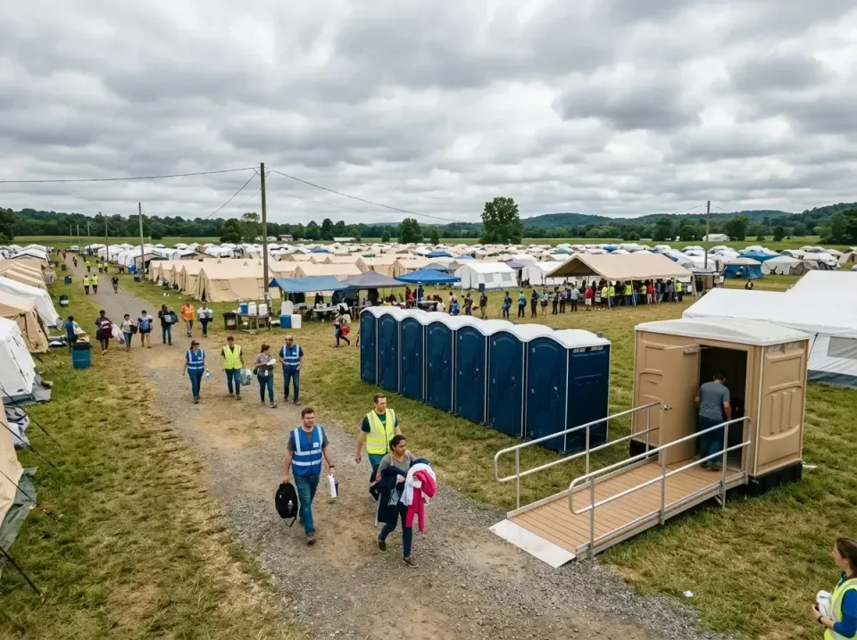 disaster-relief-camp-restrooms-010 — frequently asked questions, Dumpster & Portable Bathrooms Rental in Centerville, TN